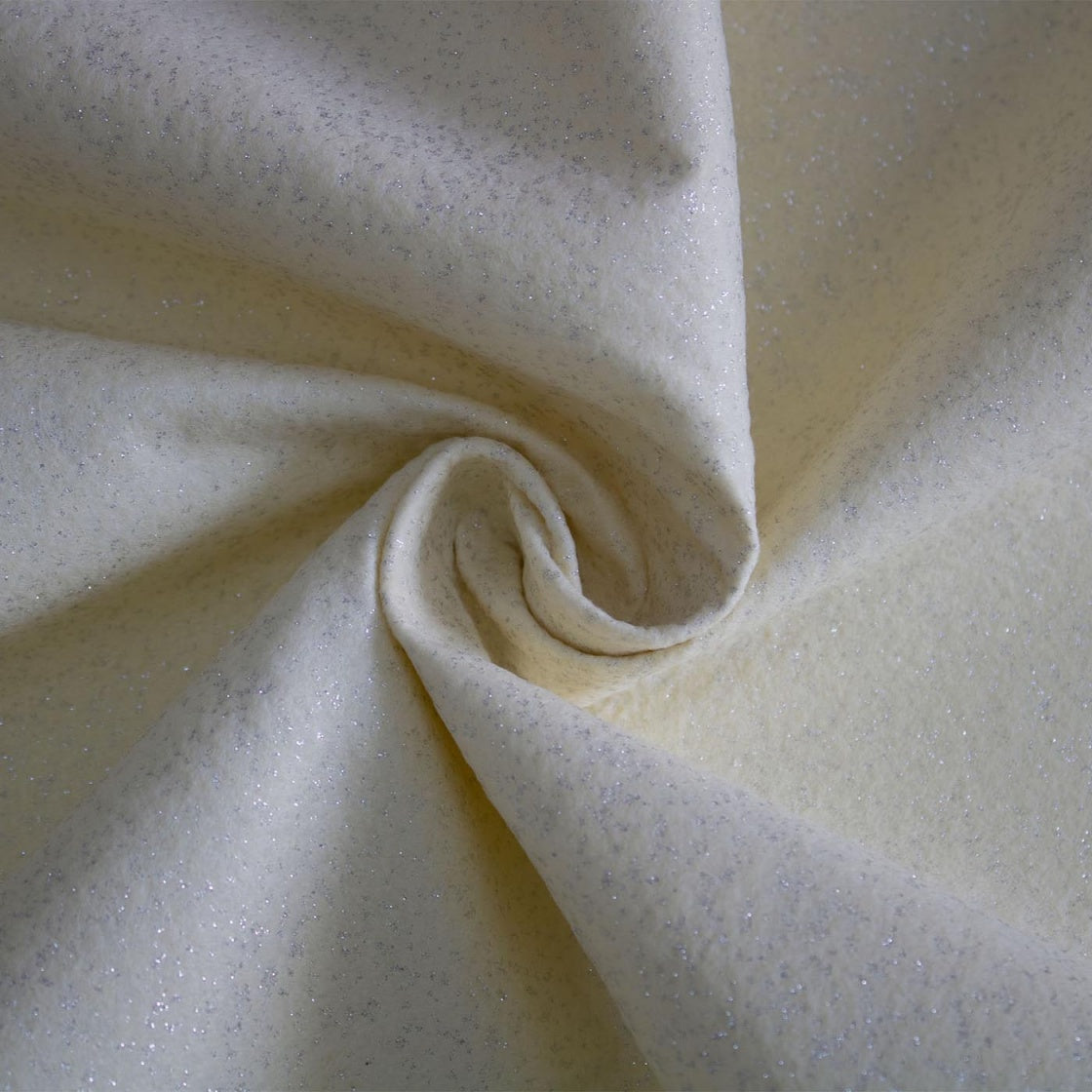 Pannolenci Feltro 1mm Glitter Argento