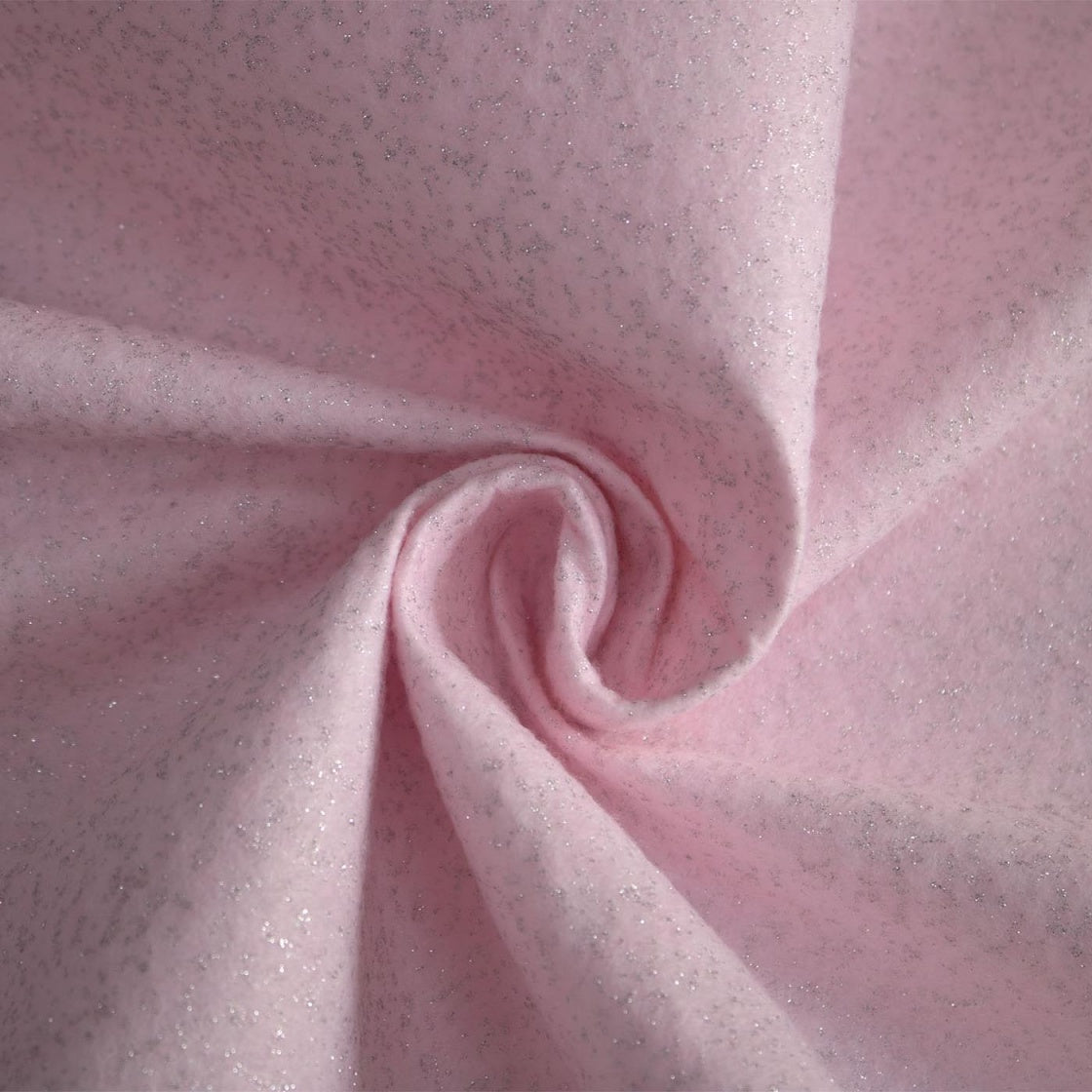 Pannolenci Feltro 1mm Glitter Argento