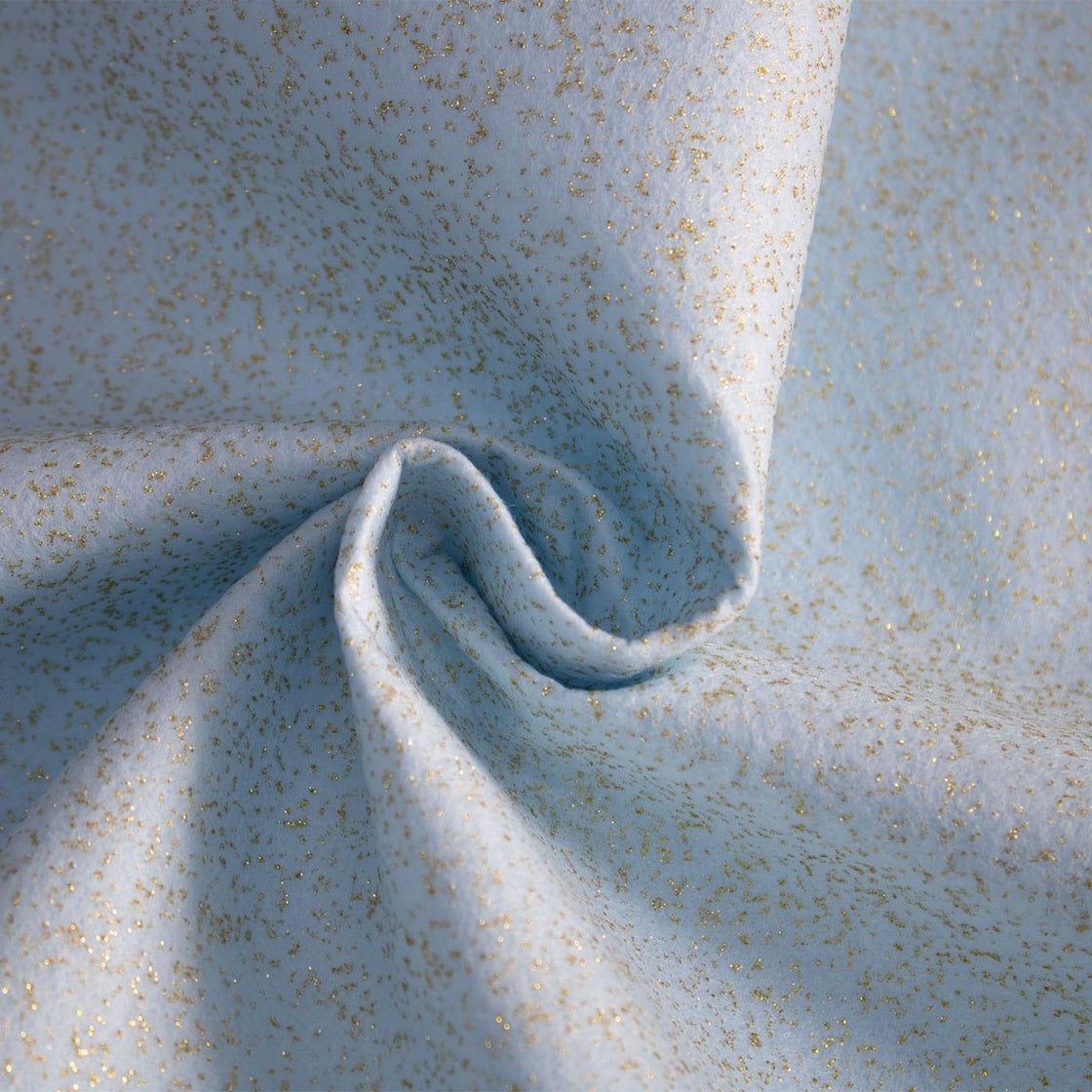 Pannolenci Feltro 1mm Glitter Oro