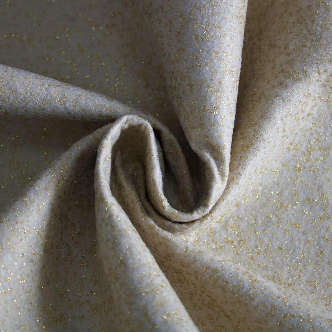 Pannolenci Feltro 1mm Glitter Oro