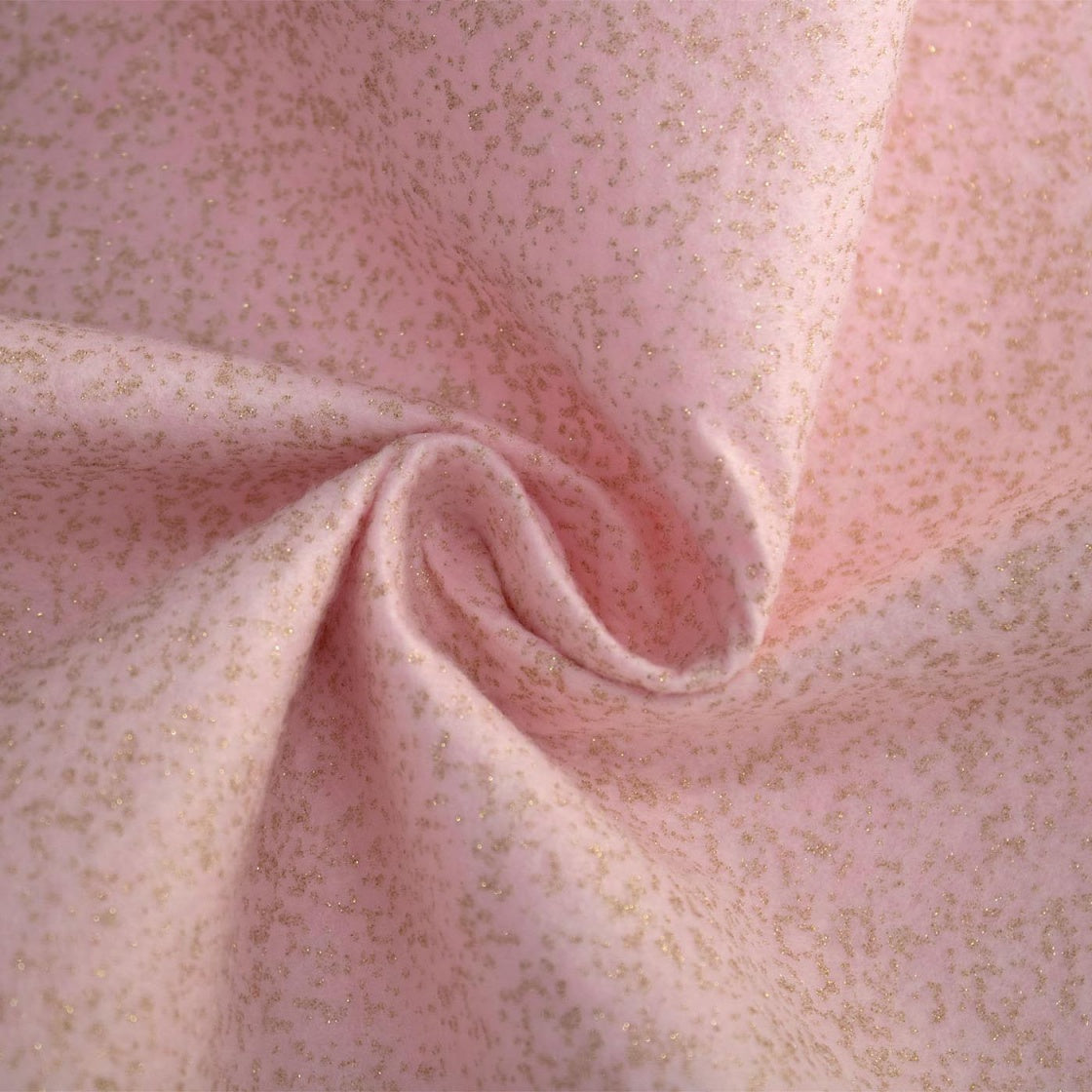 Pannolenci Feltro 1mm Glitter Oro