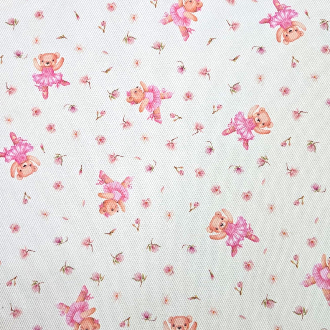 Piquet Di Cotone Orsetto Ballerina