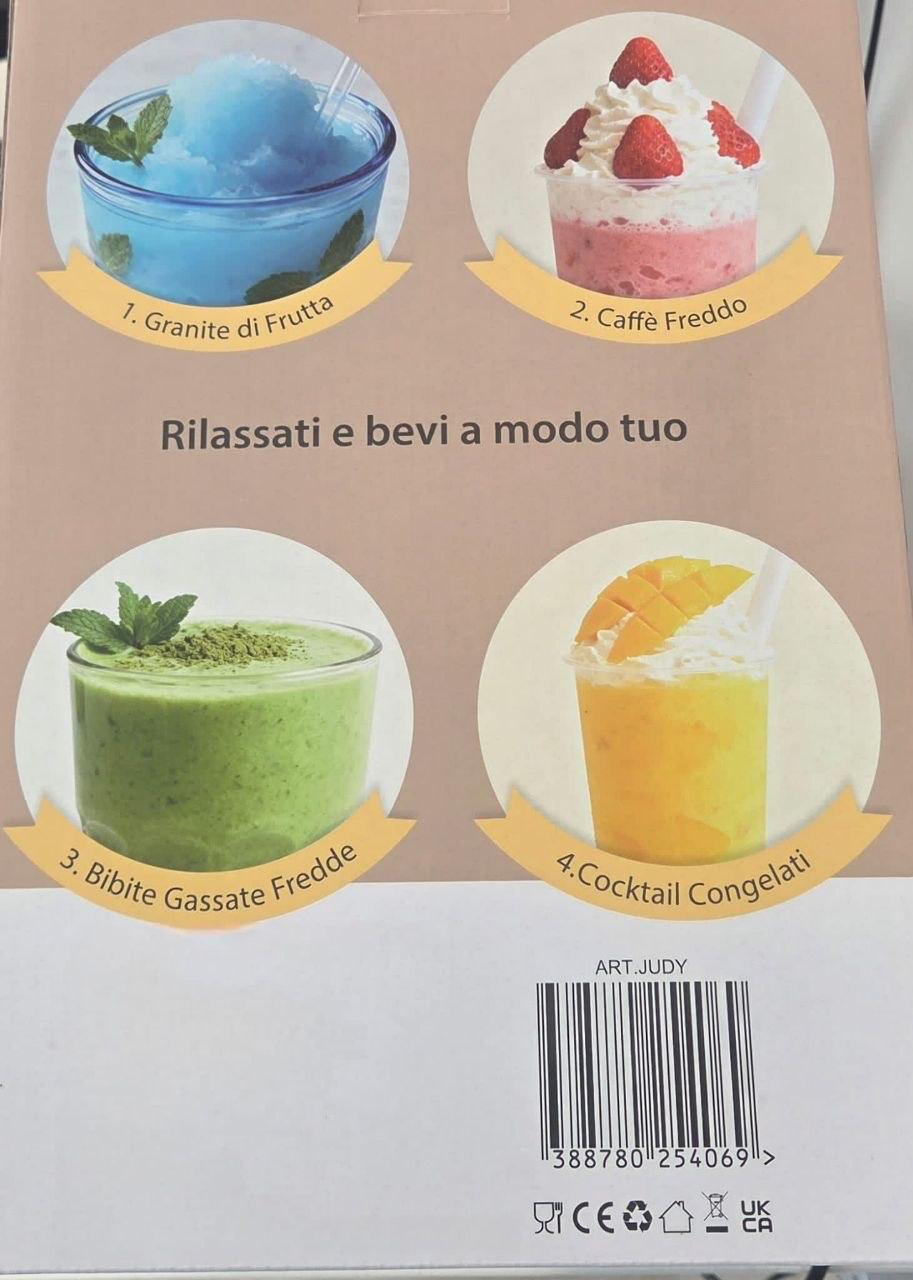 MACCHINA PER GRANITA – FRESCHEZZA ISTANTANEA A CASA TUA