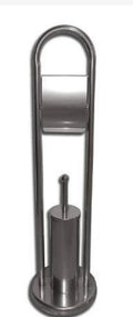 Eleganza e praticità: piantana porta rotolo + scopino