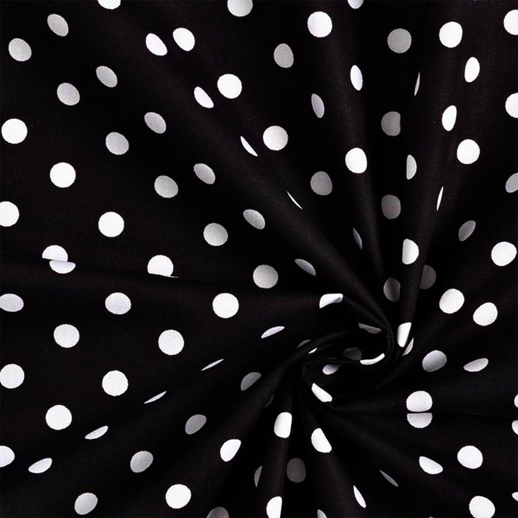 Satin Stampato Pois