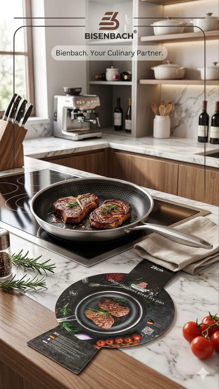 Padella Chef in Acciaio Inox – Prestazioni Professionali a Casa Tua