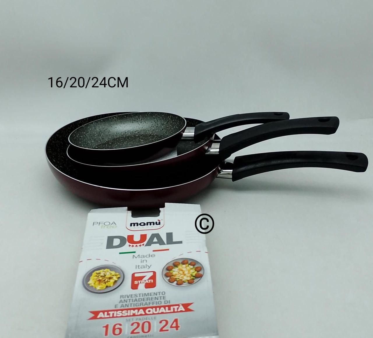 Set 3 Padelle Antiaderenti – Cucina Facile e Senza Attaccare