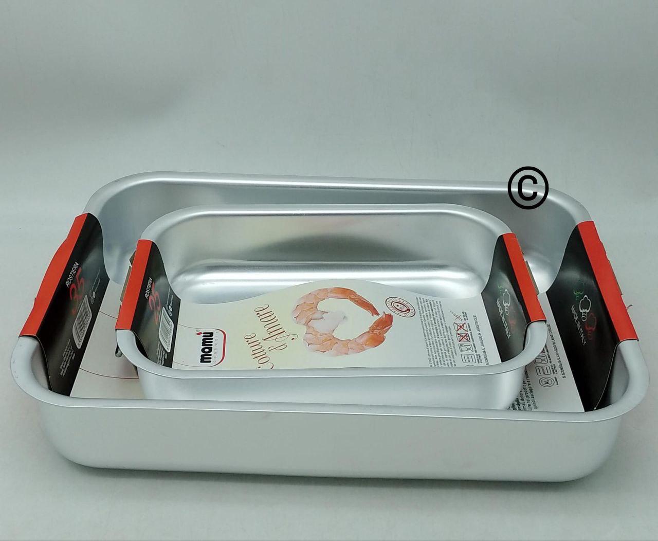 Set 2 Rostiere da Forno – Cottura Perfetta per Arrosti e Verdure