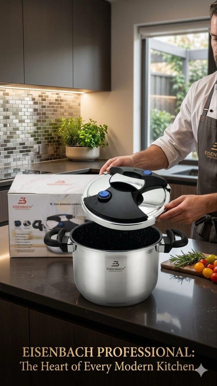 Pentola a Pressione Premium in Acciaio Inossidabile – Il Segreto per Piatti Perfetti!