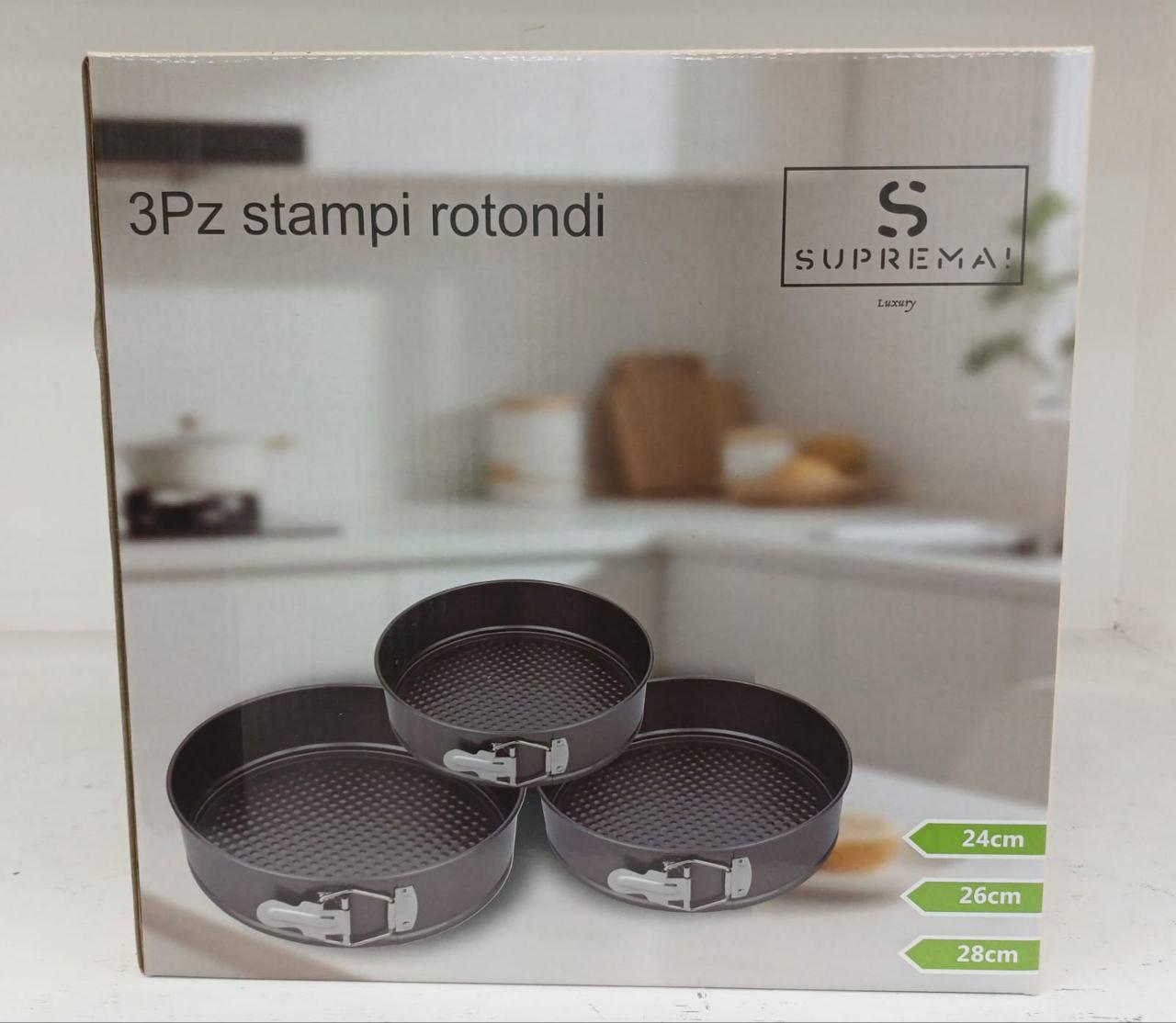 Set 3 Teglie da Forno – Pratiche e Versatili per Ogni Ricetta