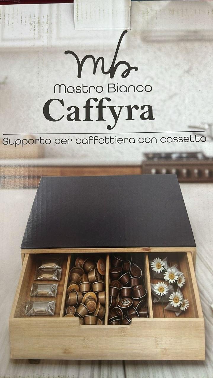CAFFYRA: il trono perfetto per la tua caffettiera