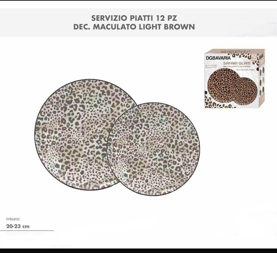 Set Piatti 12 Pezzi – Nuova Forma dal Design Moderno