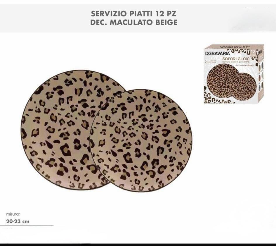 Set Piatti 12 Pezzi – Nuova Forma dal Design Moderno