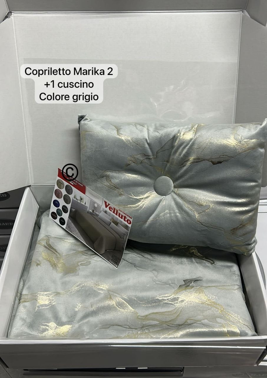 Copriletto Matrimoniale Charro con Cuscino Abbinato
