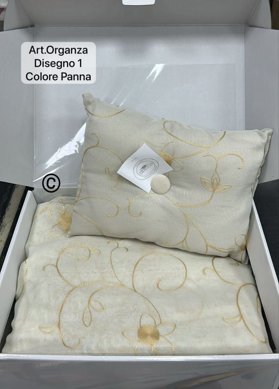 Copriletto Matrimoniale Charro con Cuscino Abbinato
