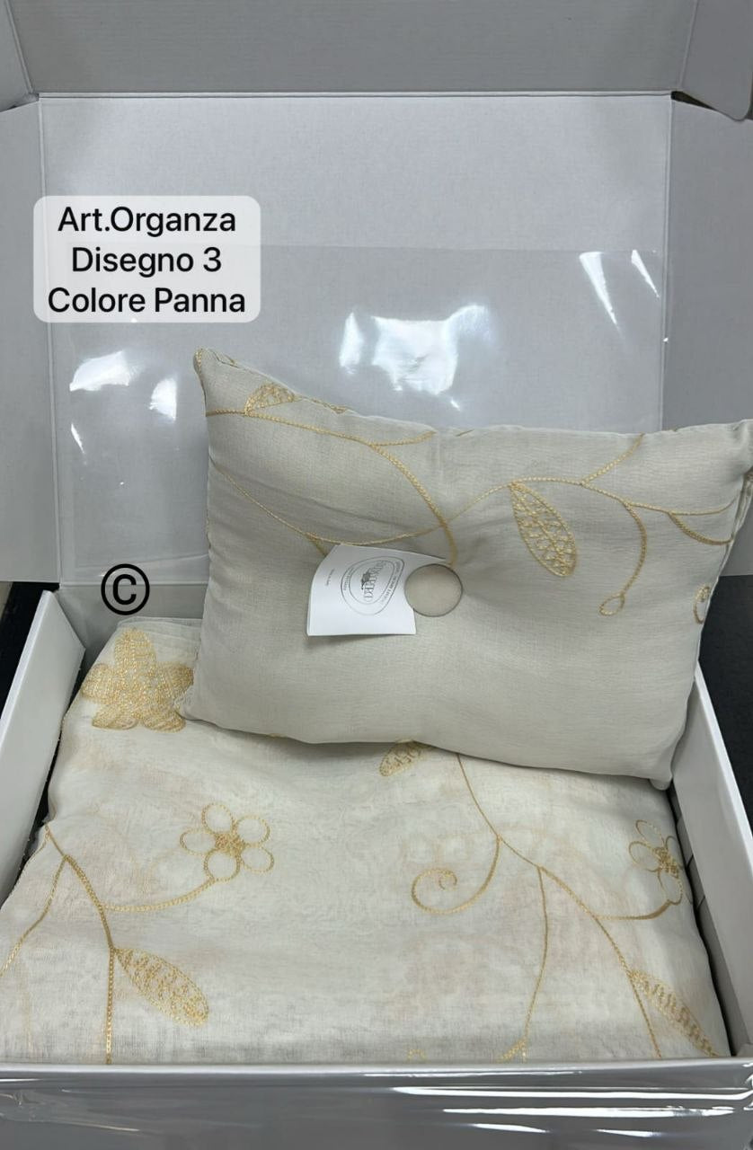 Copriletto Matrimoniale Charro con Cuscino Abbinato