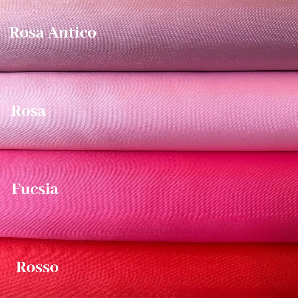Fodera Di Raso Tinta Unita Altezza 150 cm