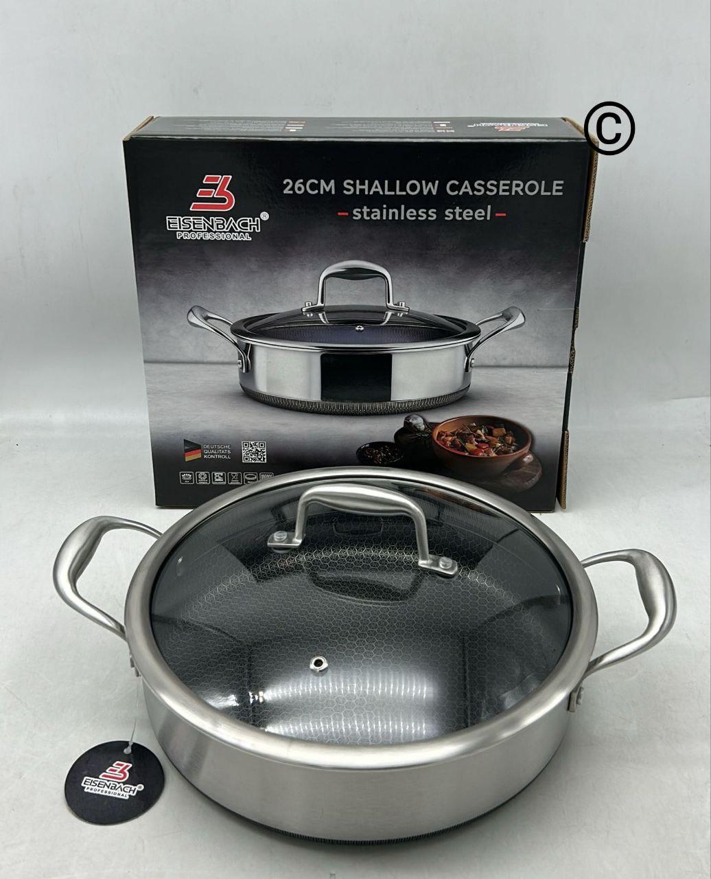Nuova Casseruola Bassa 26 cm Perfetta per Cucinare con Stile!