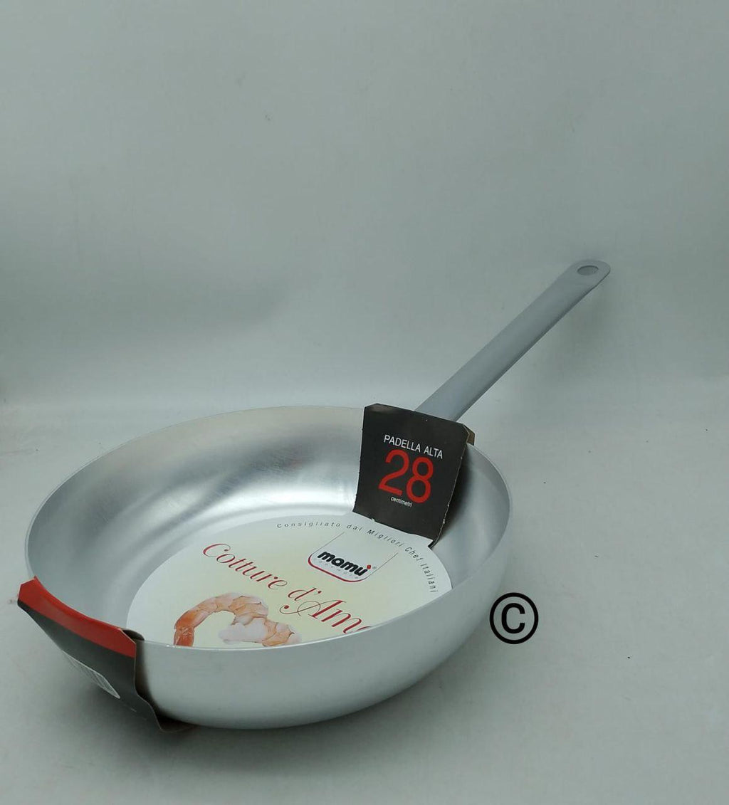 Tris Padelle Alte 22-28-30 cm – Perfette per Ogni Ricetta