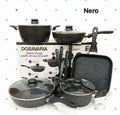 Batteria Cucina 14 Pezzi Completa – Padelle, Tegami e Mestoli Inclusi
