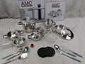Batteria AMC in Acciaio Inox 23 Pezzi – Qualità Professionale