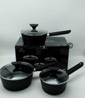 Set 3 Pentolini con Coperchio – Perfetti per Ogni Cucina”