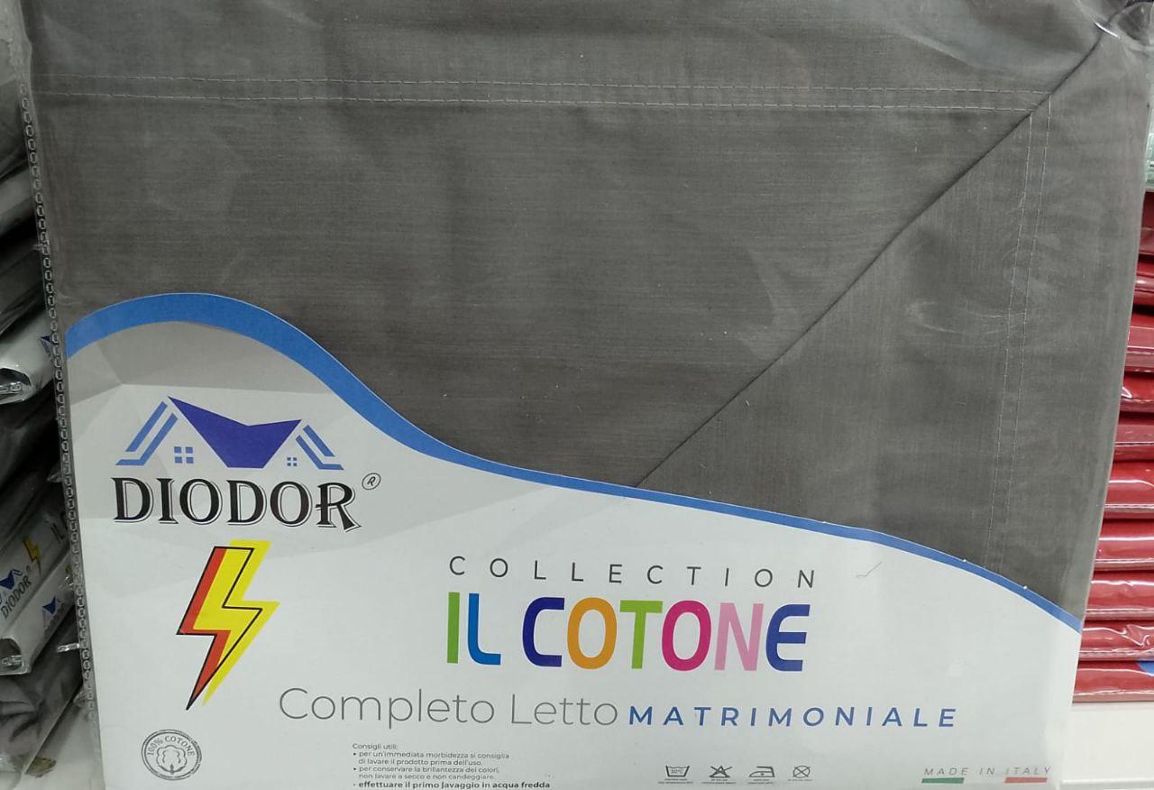 Lenzuola 2 Posti Diodor Cotone Tinta Unita