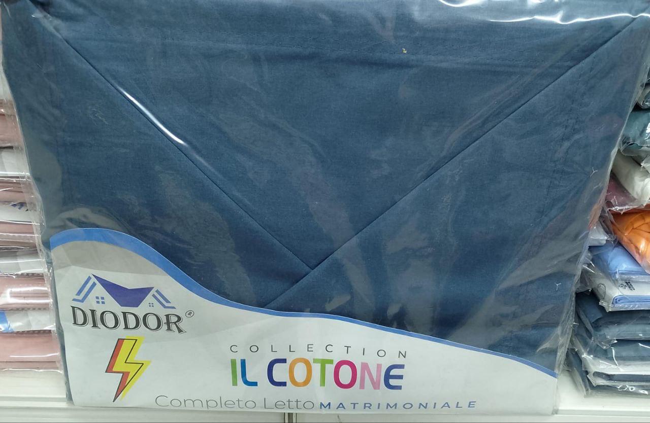 Lenzuola 2 Posti Diodor Cotone Tinta Unita