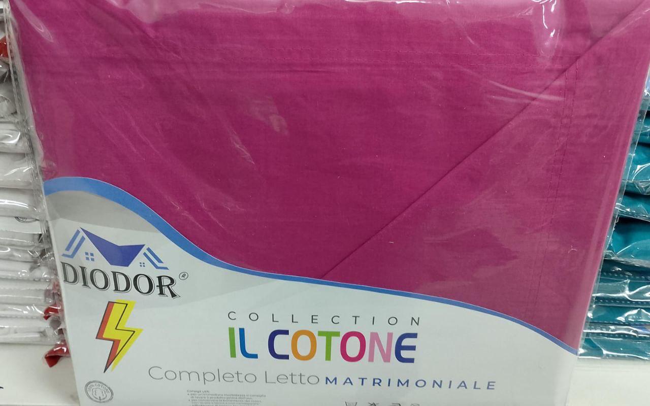 Lenzuola 2 Posti Diodor Cotone Tinta Unita