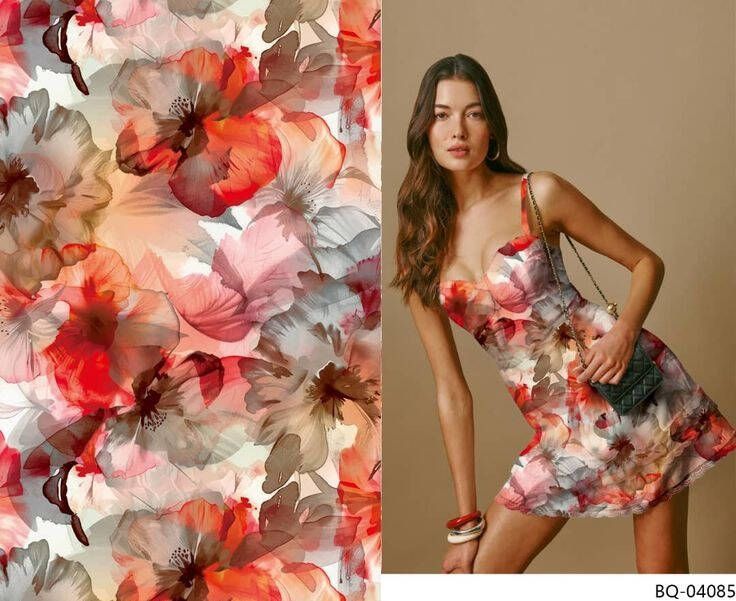 Tessuto Floreale – Stile Elegante