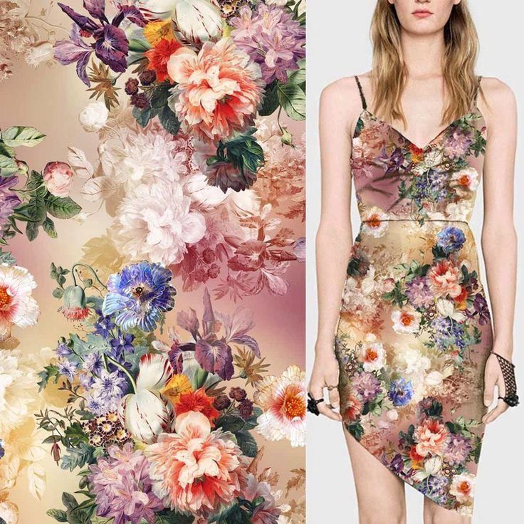 Tessuto Floreale – Stile Elegante