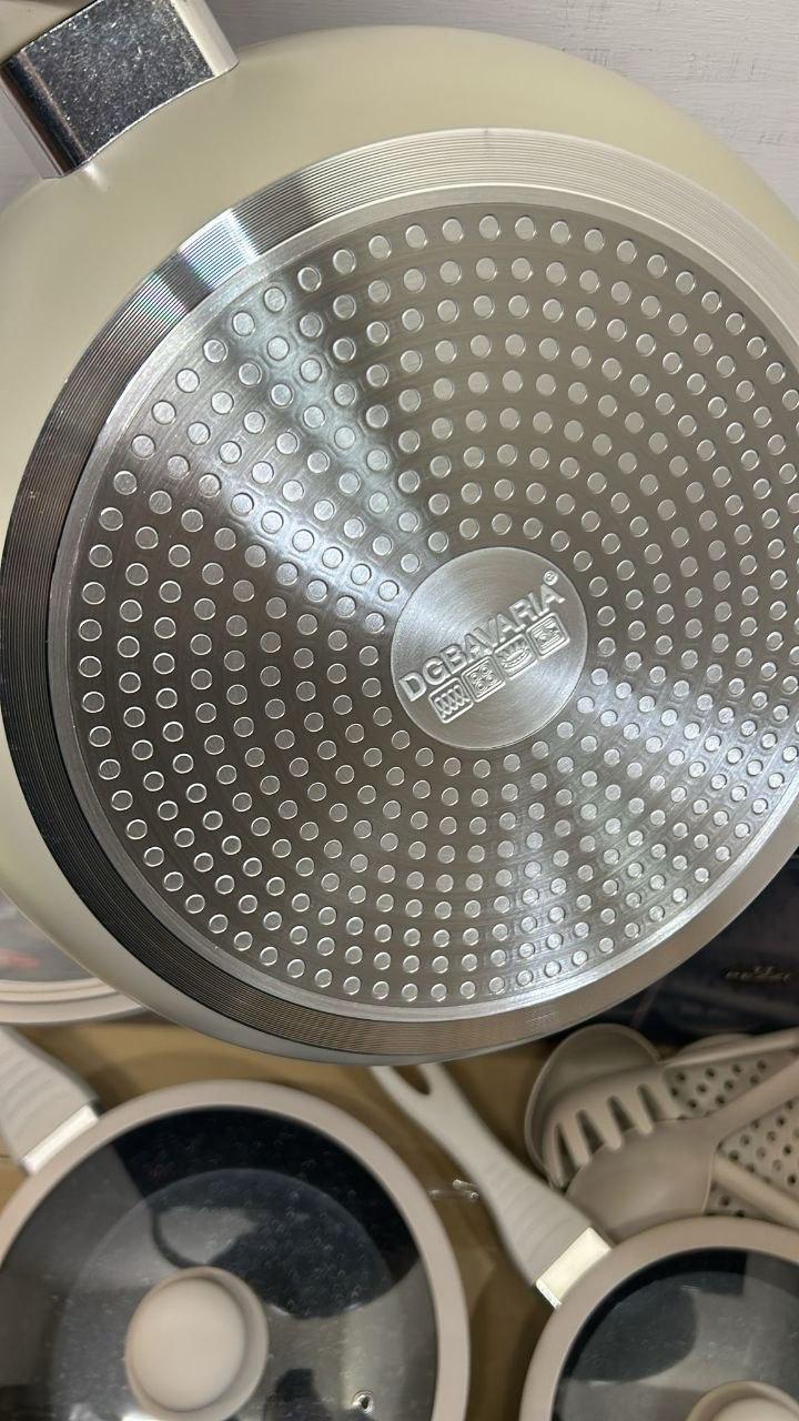 Batteria 11 Pezzi in Pietra Antiaderente – Cucina Senza Attaccare