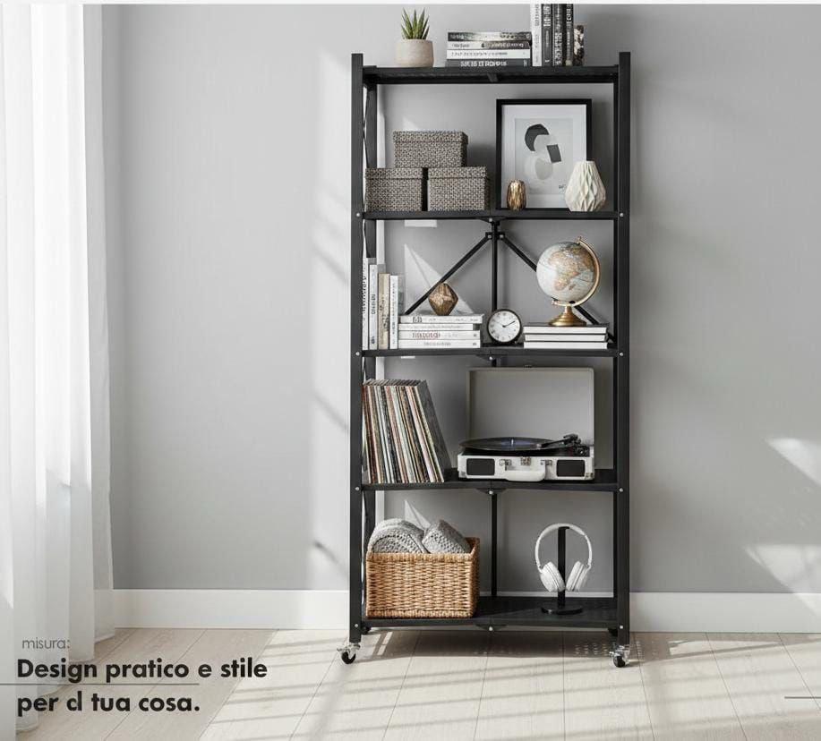 Scaffale Resistente in Ferro – Organizza con Eleganza
