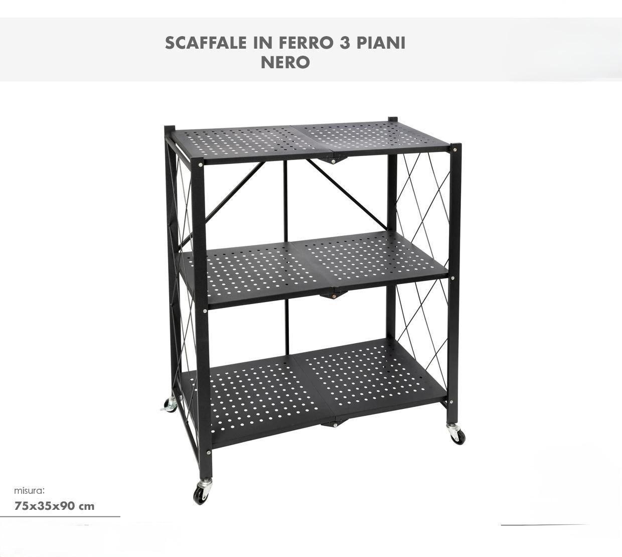 Scaffale Resistente in Ferro – Organizza con Eleganza