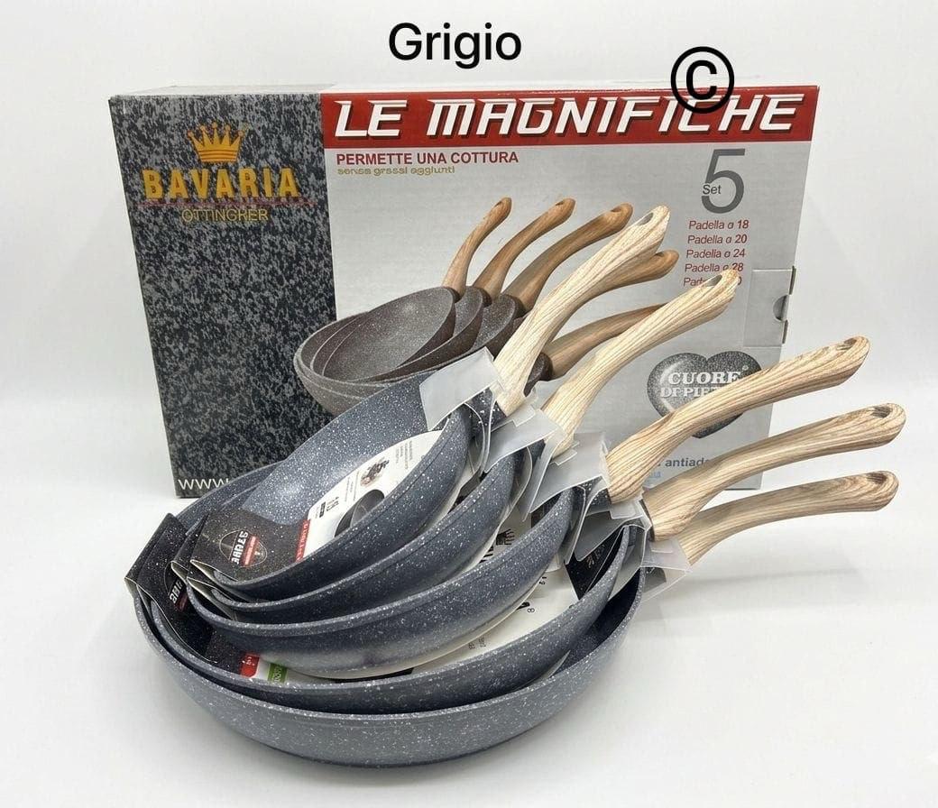 Tris + Extra! Set 5 Padelle per Ogni Ricetta