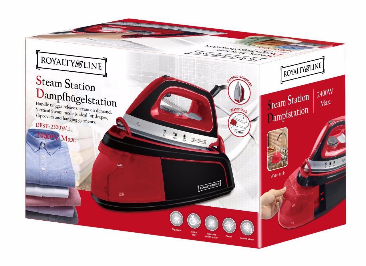 Ferro da Stiro con Caldaia Royalty Line – Vapore Potente e Risultati Impeccabili