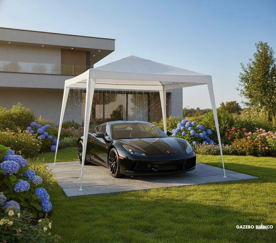 Gazebo 240x240 cm Perfetto per Relax e Festività all’Aperto