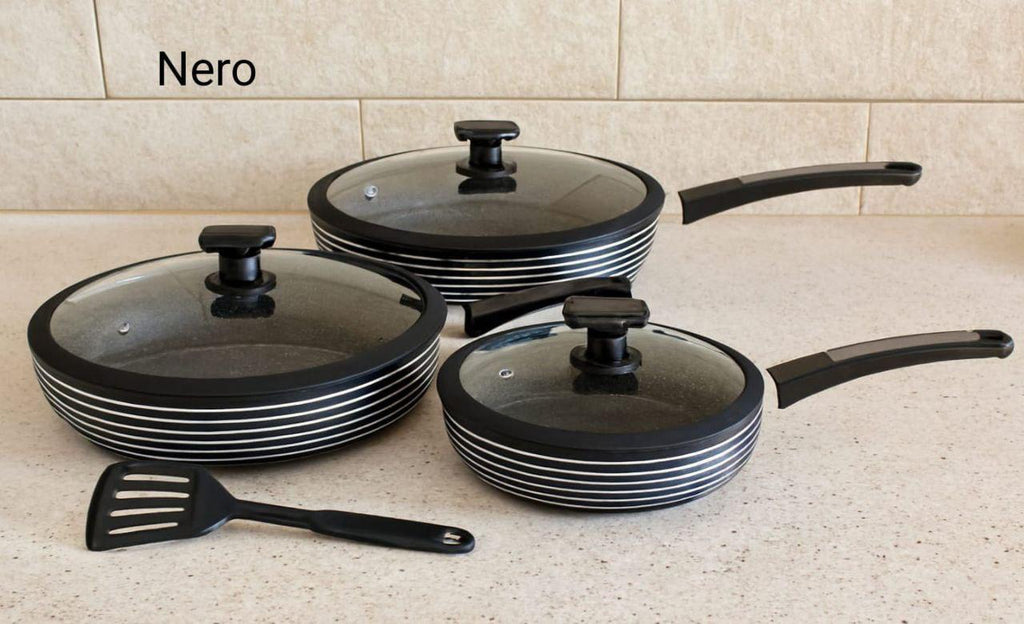 Set Padelle 7 Pezzi – Ideali per Ogni Ricetta
