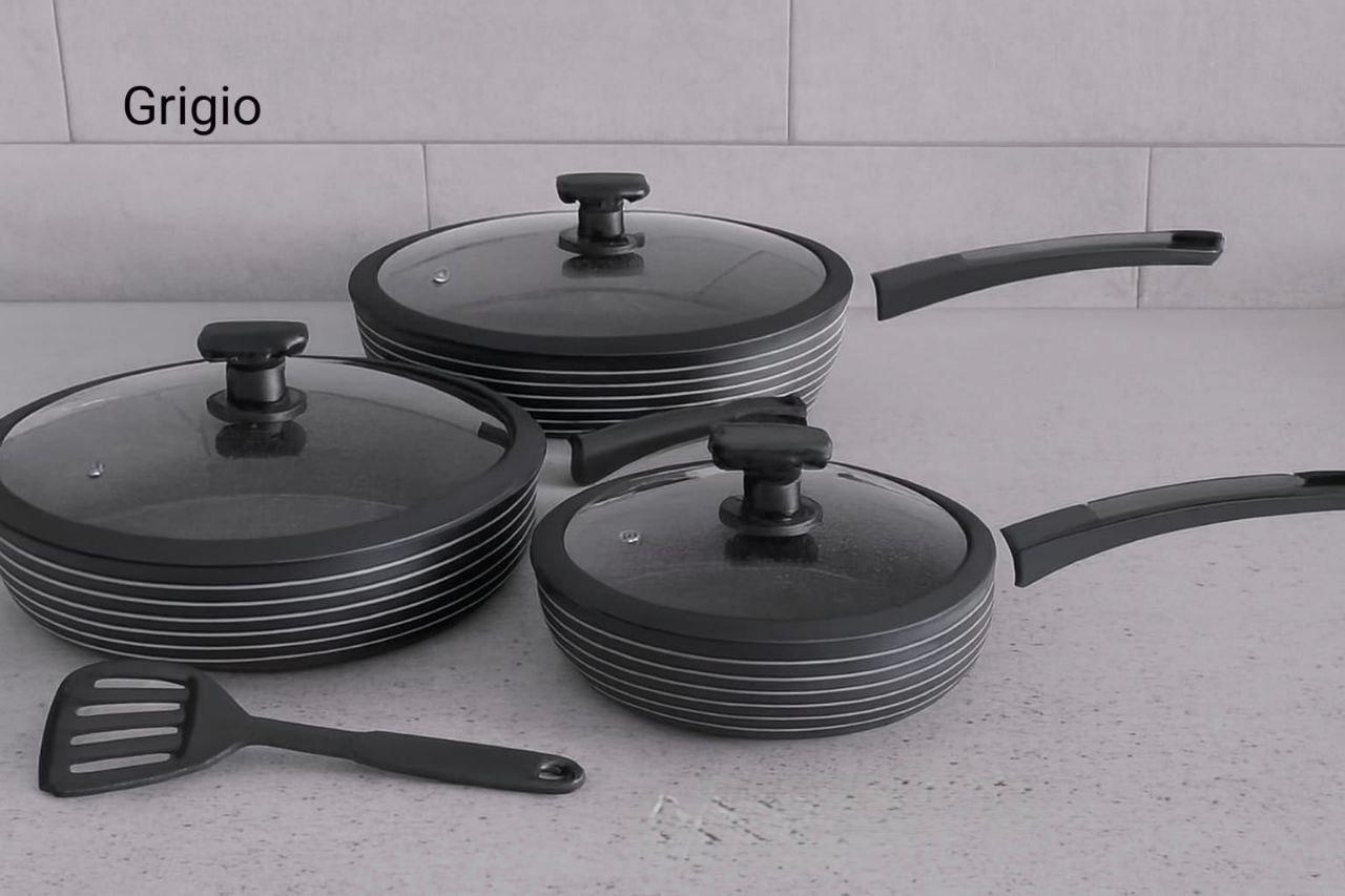 Set Padelle 7 Pezzi – Ideali per Ogni Ricetta