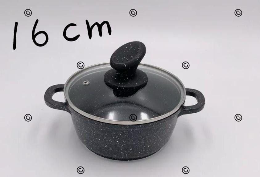 BATTERIA 30 PEZZI DG BAVARIA IN PIETRA ANTIADERENTE