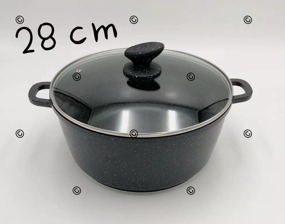 BATTERIA 30 PEZZI DG BAVARIA IN PIETRA ANTIADERENTE