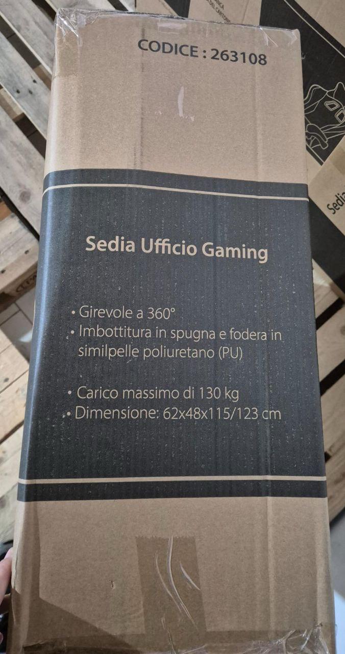 Sedia Gaming Professionale – Massimo Comfort