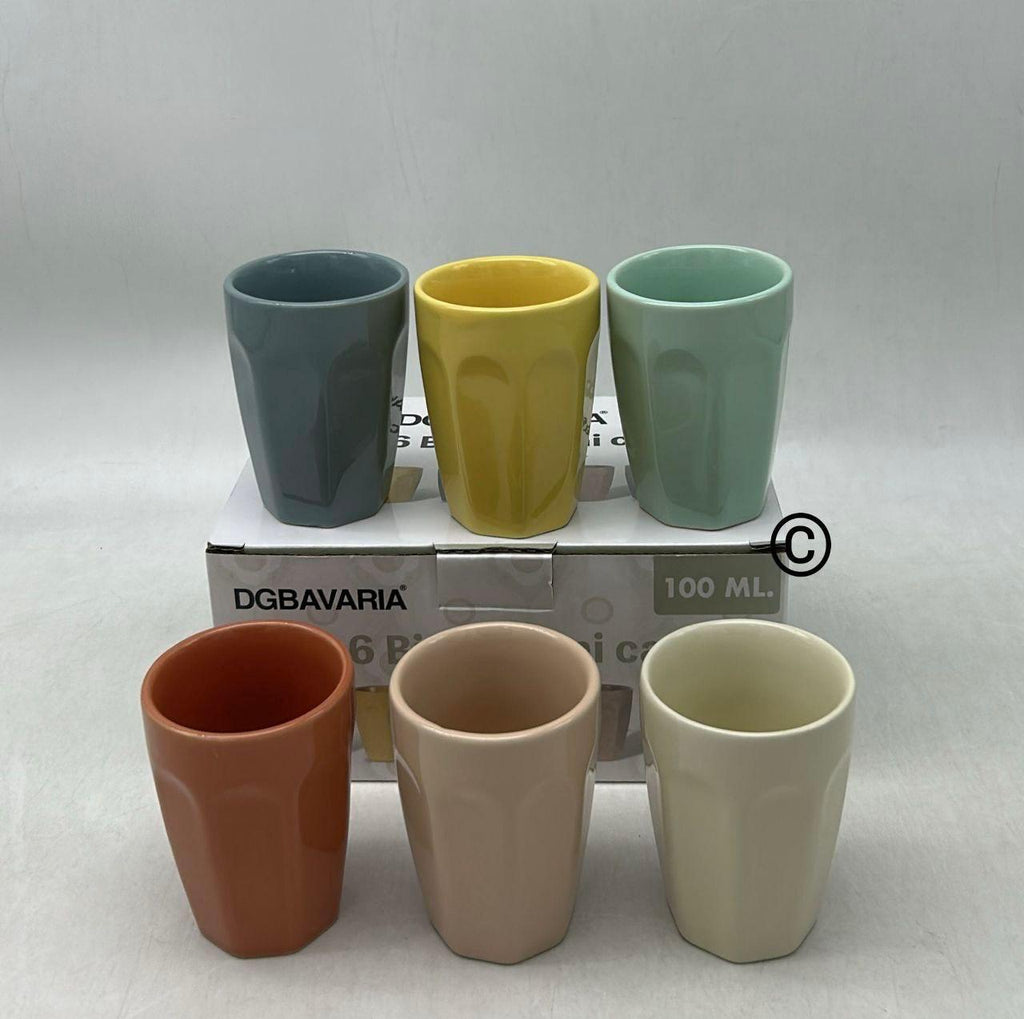 Set 6 Bicchierini da Caffè – Eleganti e Perfetti per il Tuo Espresso