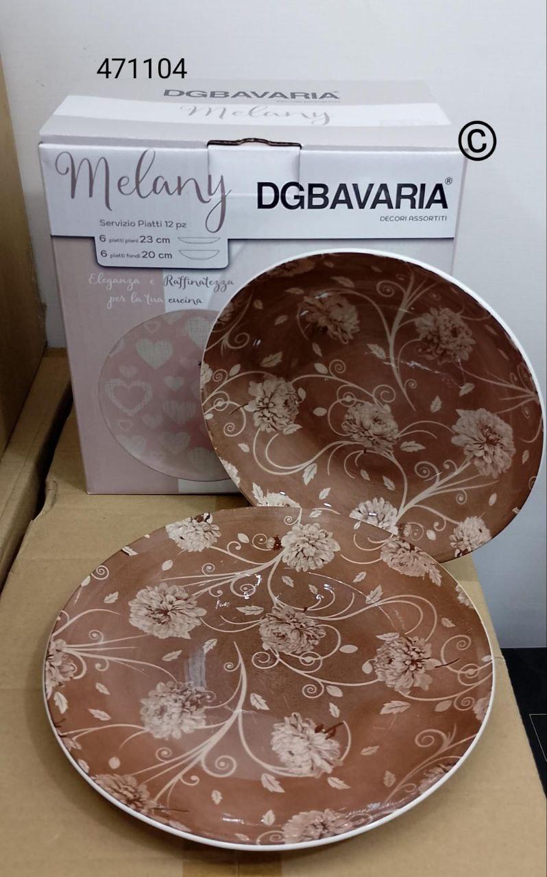 Set Piatti 12 Pezzi – Nuova Forma dal Design Moderno