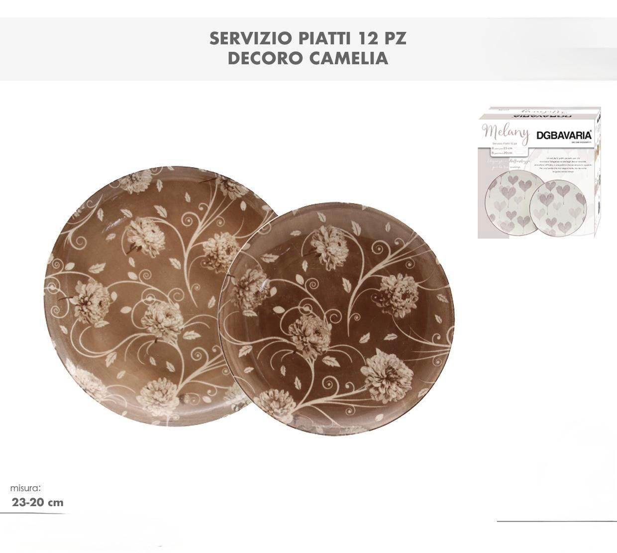 Set Piatti 12 Pezzi – Nuova Forma dal Design Moderno