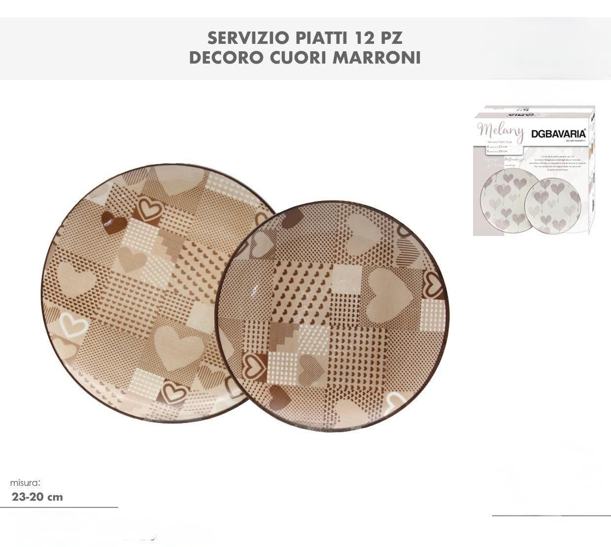 Set Piatti 12 Pezzi – Nuova Forma dal Design Moderno