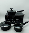 Set 3 Pentolini con Coperchio – Praticità e Qualità in Cucina