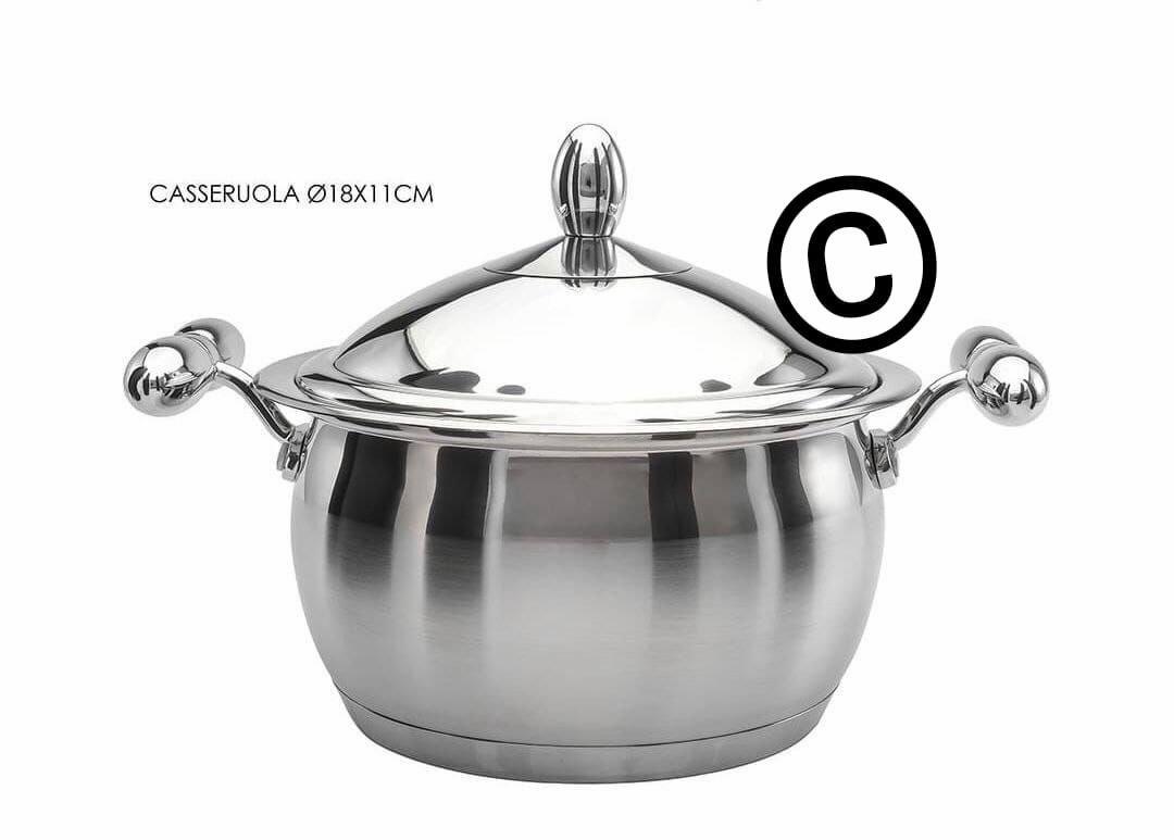 Batteria Pentole Dietetiche 18 Pezzi – Cucina Sana e Senza Grassi