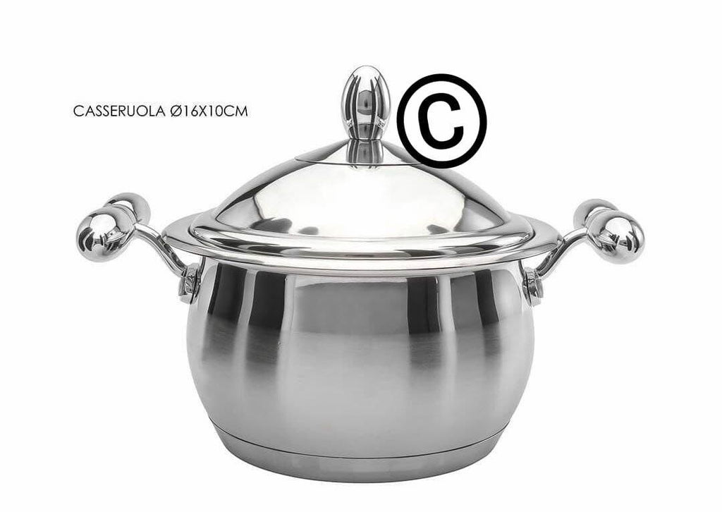 Batteria Pentole Dietetiche 18 Pezzi – Cucina Sana e Senza Grassi