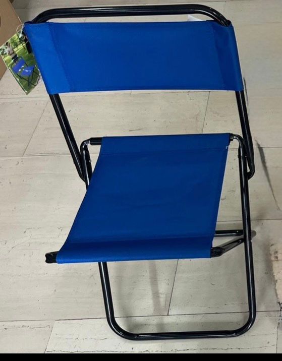 Sedia Pieghevole – Ideale per Casa, Giardino e Campeggio